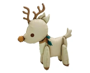 Balon foliowy Świąteczny renifer 50x58cm - Godan