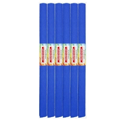 Bibuła marszczona 17 niebieska ciemna (10szt) - STARPAK