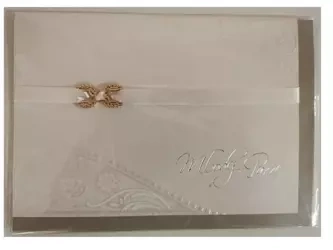 Karnet ślubny B6 Premium 26 + koperta - Panorama