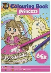 Kolorowanka Księżniczka A5/64K