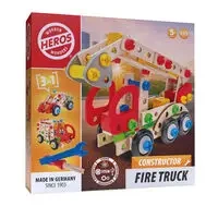 Heros Klocki konstrukcyjne wóz strażacki 3w1, 155 elementów - Tactic