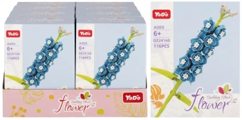 Klocki Konstrukcyjne Kwiat 116 ElementÓw Mega Creative 570795