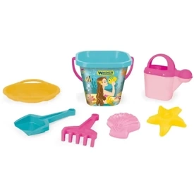 Komplet do piasku 7 elementów Syrenki - WADER