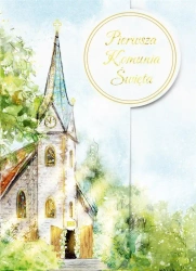 Karnet B6 Komunia. Kościół - Henry