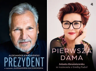 PAKIET Pierwsza dama Jolanta Kwaśniewska + Prezydent Aleksander Kwaśniewski - Znak Literanova - Jolanta Kwaśniewska, Emilia Padoł