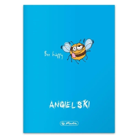 Zeszyt A5/60K kratka Eco PP Język Angielski (5szt) - HERLITZ