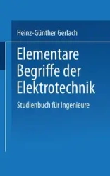 Elementare Begriffe Der Elektrotechnik - Gerlach