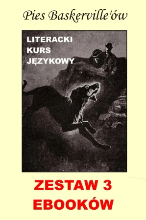 eBook 3 ebooki: Pies Baskerville'ów z angielskim. Literacki kurs językowy - Marta Owczarek, Doyle Athur Conan