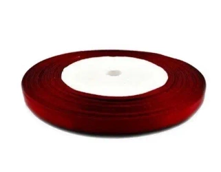 Wstążka satynowa szkarłatna 12mmx32m - Brewis