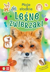 Moje słodkie zwierzaki. Leśne zwierzaki - Monika Pakulska