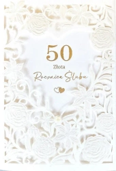 Karnet Rocznica Ślubu 50 - Armin Style