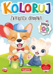 Koloruj - Zwierzęta domowe - praca zbiorowa