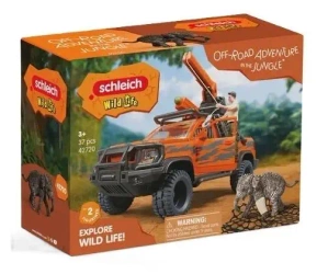 Wyprawa terenowa w dżungli Wild Life - SCHLEICH
