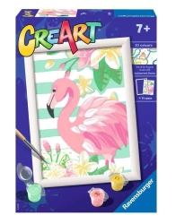 CreArt dla dzieci: Różowy flaming - Ravensburger