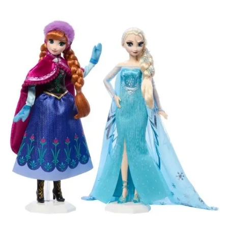 Disney Frozen Kraina Lodu Lalki 2-pak 100 Rocznica - Mattel