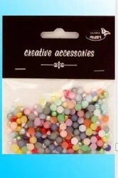 Półperełki 6mm ok 350szt - Galeria Hobby