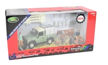 Britains Land Rover zestaw weterynaryjny - TOMY