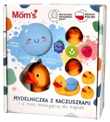 Mydelniczka z kaczuszkami i kulą musującą... - Mom's Care