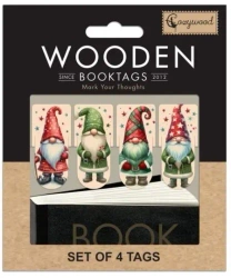 Zakładki drewniane do książki Krasnale - Cozywood