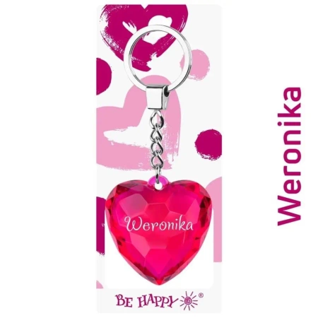 Brelok serce Weronika - Be-Happy Gifts