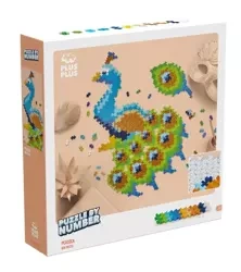 Klocki Plus-Plus Puzzle By Numbers Paw 800el - Plus-Plus