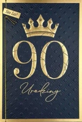 Karnet B6 Urodziny 90 - Pan Dragon