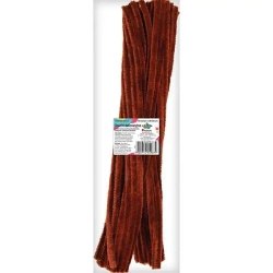 Druciki dekoracyjne 0,6x30cm brązowe 50szt - Titanum