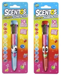 Scentos. Pachnący żelowy długopis. Multikolor - Dumel