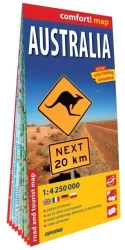 Comfort! map Australia 1:4 250 000 w.2025 - opracowanie zbiorowe