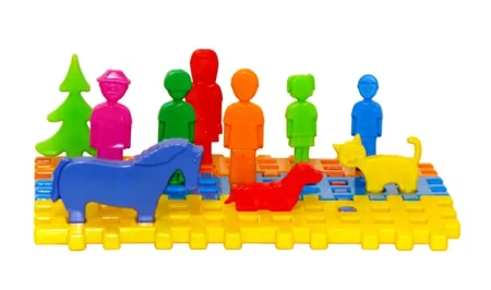 Klocki konstrukcyjne Szczęśliwa Rodzinka - Macyszyn Toys