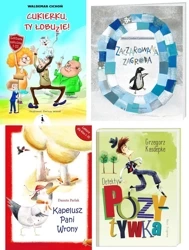 Kapelusz Pani Wrony+Detektyw Pozytywka+Zaczarowana zagroda+Cukierku, ty... - Grzegorz Kasdepke