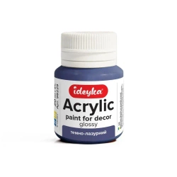 Farba akrylowa ciemnoniebieska 20ml - Ideyka