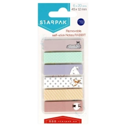 Zakładka indeksująca 45x12mm 6x20K Królik - STARPAK