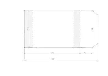 Okładka regulowana 260x465mm (50szt) - Sztapel