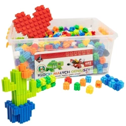 Klocki małych geniuszy 685 elementów - Askato