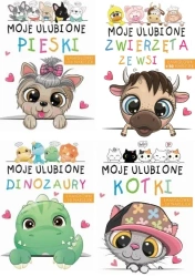 Łąmigłówki PAKIET Moje ulubione kotki + pieski+ dinozaury + zwierzęta - praca zbiorowa