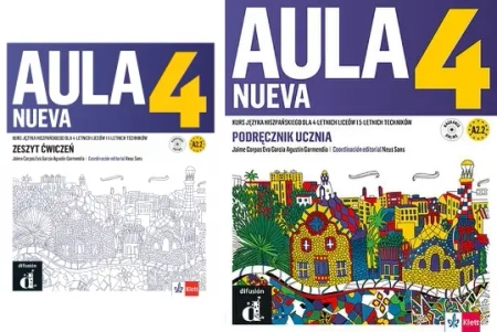 AULA NUEVA 4 PODRĘCZNIK + ĆWICZENIA LEKTORKLETT