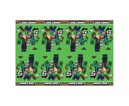 Obrus plastikowy Minecraft 120x180cm - Godan