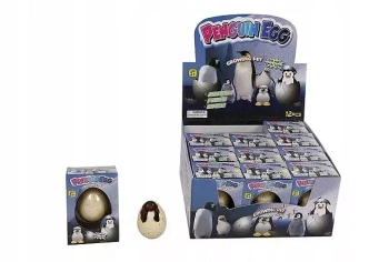 Pingwin w jajku 3 rodzaje 6cm p12
