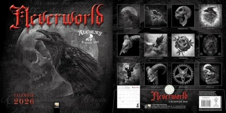 Kalendarz 2026 ścienny Alchemy: Neverworld Wall - Flame Tree