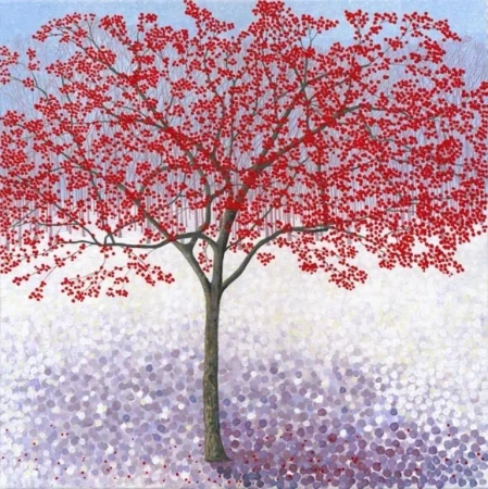 Karnet z kopertą Ostrokrzew okółkowy - Susan Entwistle