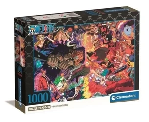 Puzzle 1000 Compact Anime One Piece - Clementoni