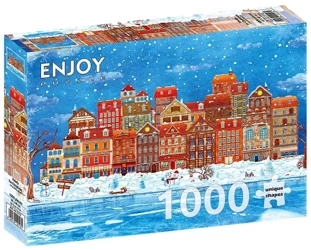 Puzzle 1000 Gotowi na święta - Enjoy