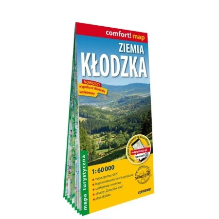 Comfort! map Ziemia kłodzka 1:60 000 - praca zbiorowa