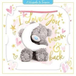 Kartka okolicznościowa I love you to the moon&back - Carte Blanche Greetings Ltd.