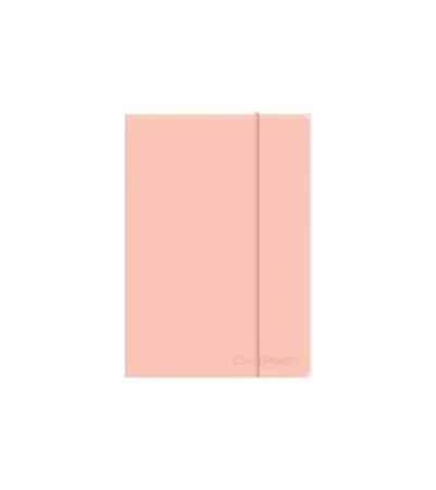 Brulion A5 80k linia z gumką Coolpack pastel powder peach - PATIO