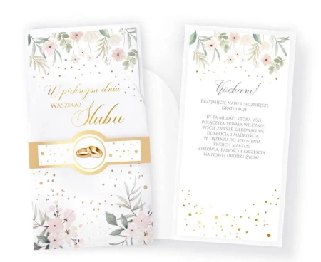 Karnet PM-243 Ślub - Passion Cards