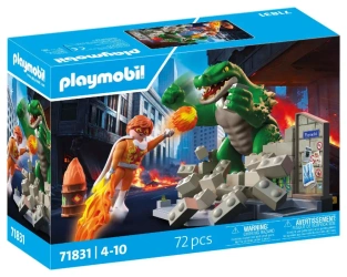 Playmobil Bohaterski pojedynek z jaszczurem 71831
