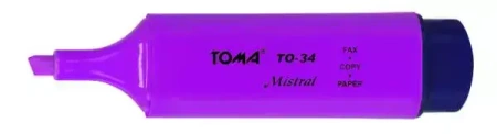 Zakreślacz TOMA Mistral fioletowy p10
