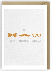 Kartka Jesteś najlepszy, najmądrzejszy K057 - Cardie